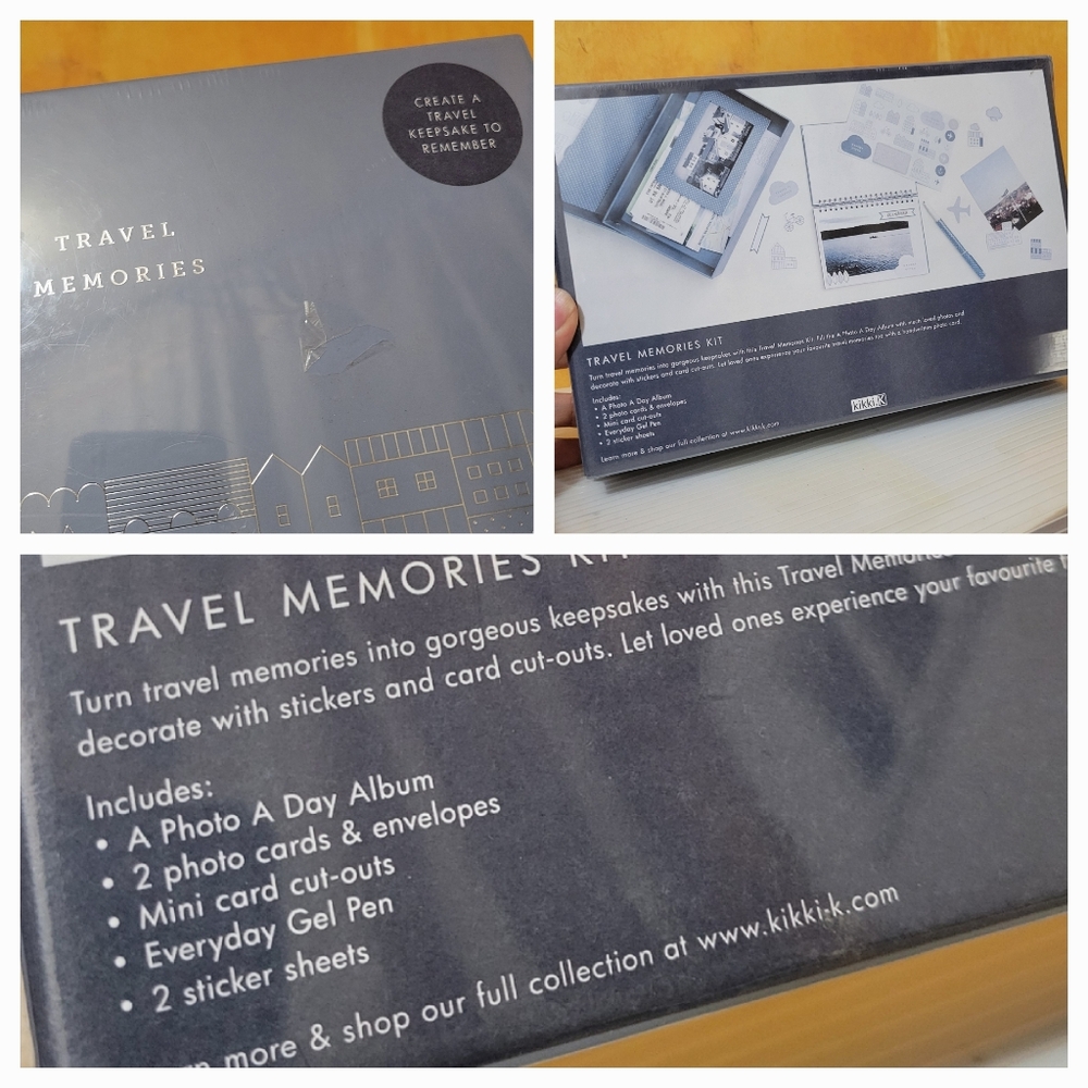 Travel Memories Keepsake Box New/sealed